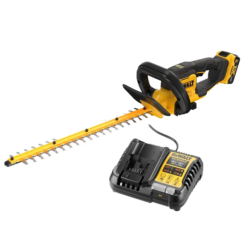 DeWALT DCMHT562P1-QW Kit taille-haie à batterie Li-ion XR 18 V (1 batterie 5,0 Ah) - 550 mm
