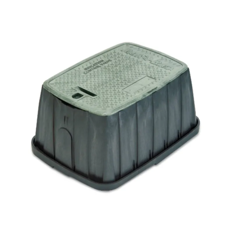 Rain Bird VBJMBH Boîte de vanne géante avec boîtier et couvercle - 70 x 52,3 x 31,6 cm - vert