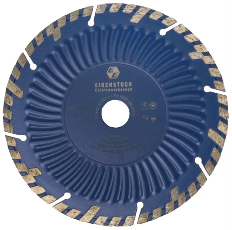 Eibenstock 12.323.12 Lame de scie diamantée Premium - 220 x 22,2 mm - béton / pierre naturelle