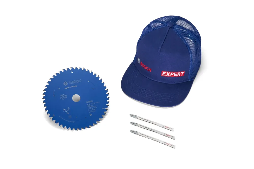 Bosch 061599765P Ensemble de travail du bois + capuchon