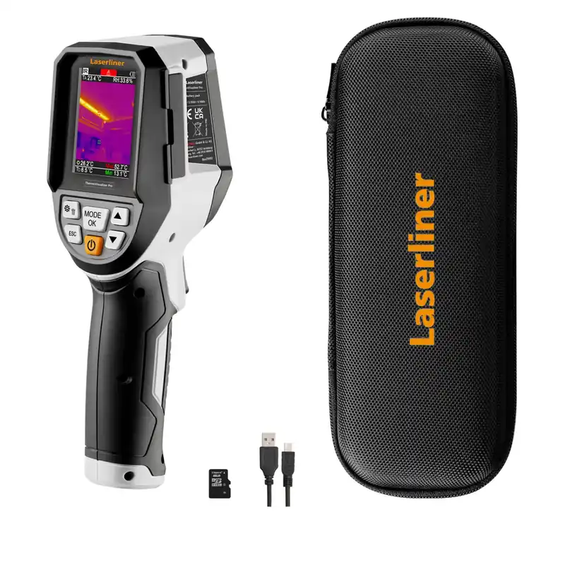 Laserliner ThermiVisualizer Pro Caméra thermique -20 °C à 150 °C - 320 x 240 px - IP54