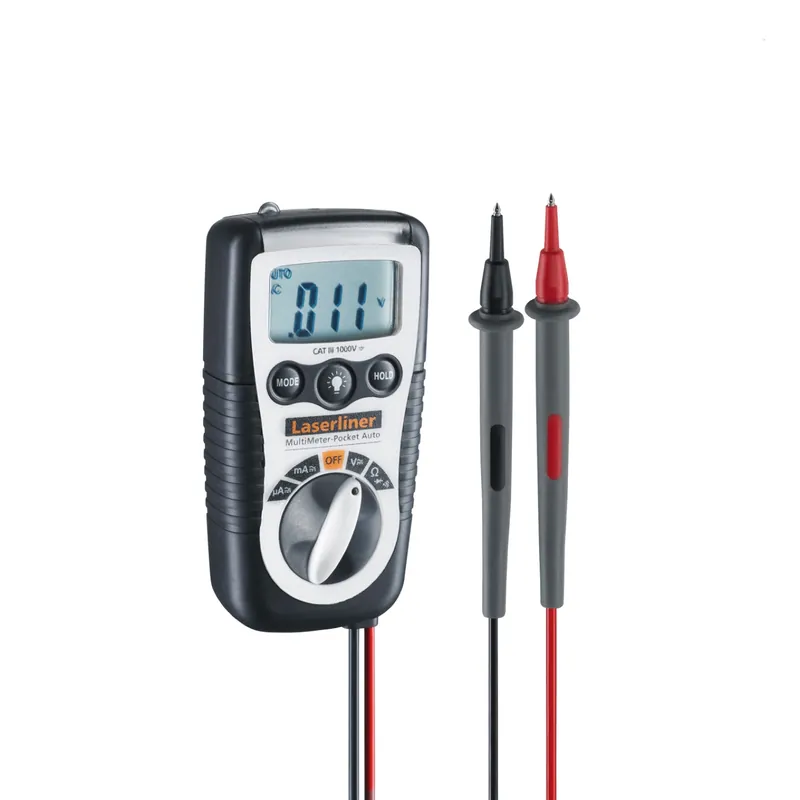 Laserliner MultiMeter Pocket Multimètre numérique - 600 V CA/CC et 200 mA