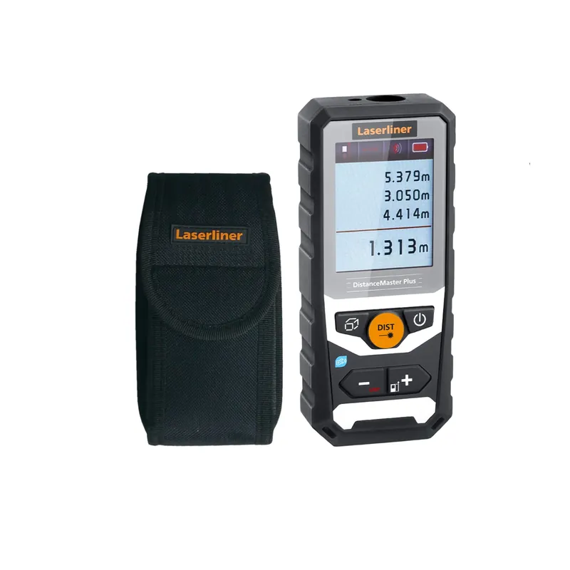 Laserliner Distancemaster Plus 80 Télémètre dans un étui - 80 m - rouge - Bluetooth - IP65