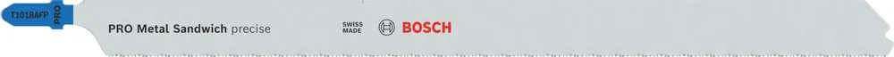Lames de scie sauteuse Bosch 2608655115 PRO T1018AFP Senwich - métal (5 pièces)
