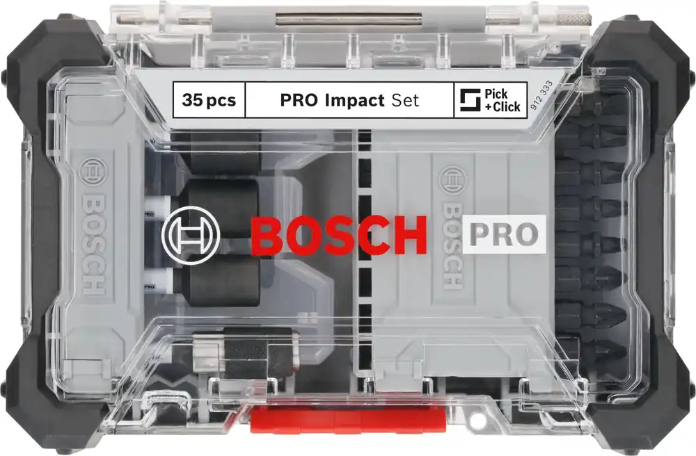 Bosch 2608521U77 Jeu de 35 embouts de tournevis à chocs PRO