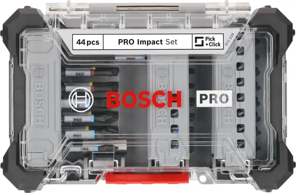 Bosch 2608521U79 Jeu de 44 embouts de tournevis à chocs PRO