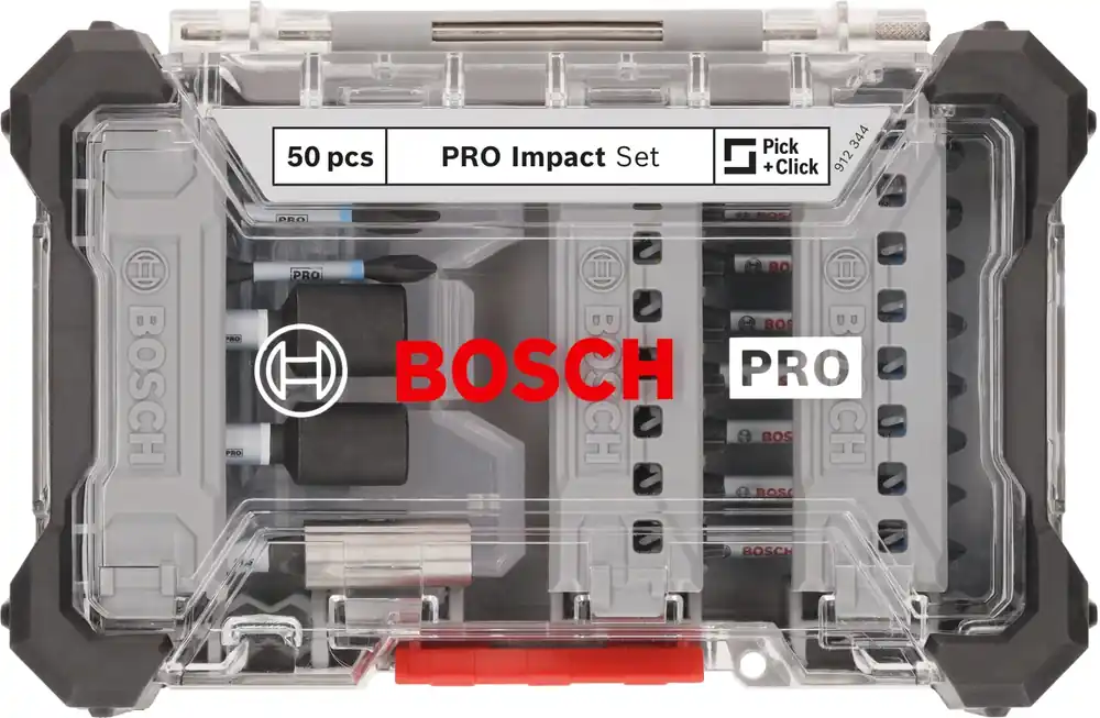 Bosch 2608521U89 Jeu de 50 embouts de vissage à chocs PRO