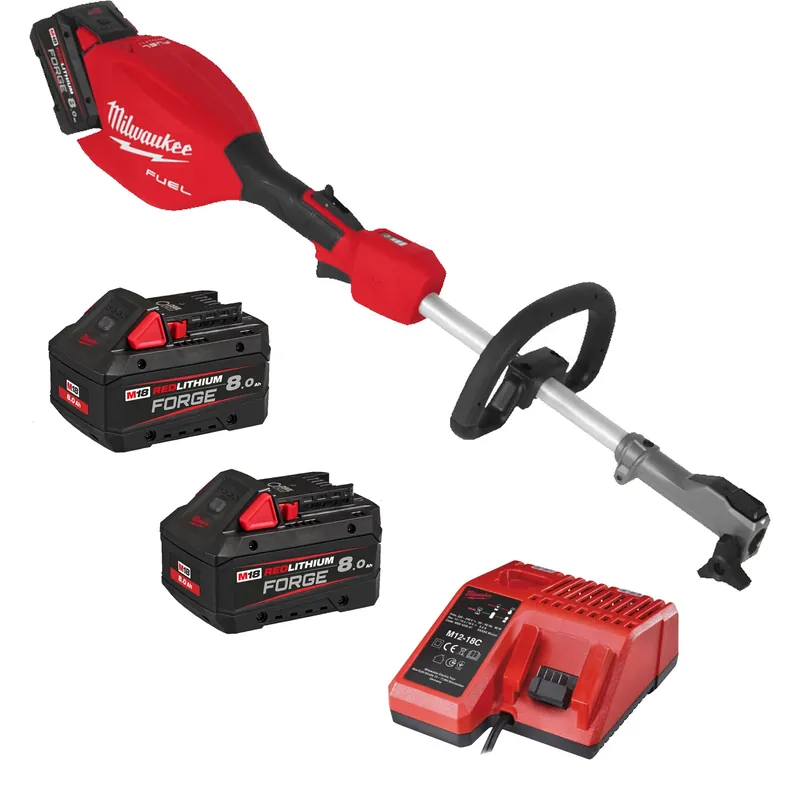 Milwaukee M18 FOPH2-802 Quik-Lok 18V Li-Ion batterie combinée (2x 8,0 Ah) - sans charbon