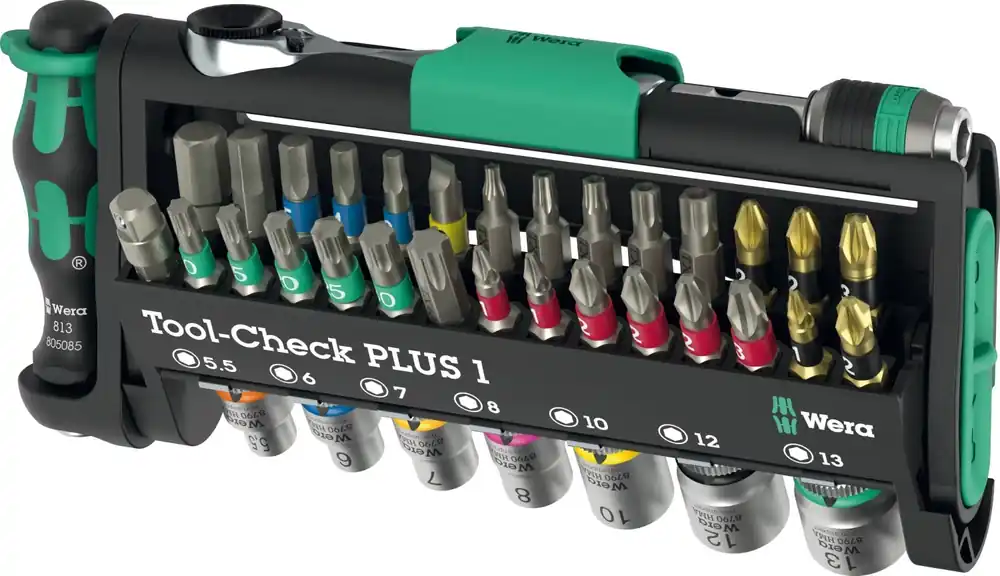 Wera 05049055001 Tool-Check PLUS 1 Jeu d‘outils dans Tool-Check - 39 pièces