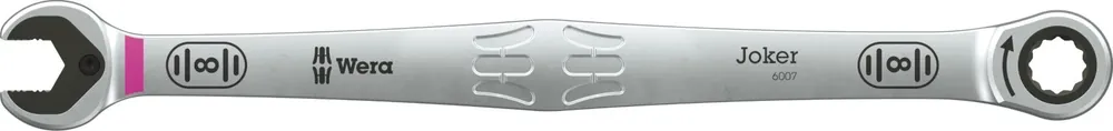 Wera 05020350001 6007 Joker Clé à cliquet à anneaux SB - extra longue - 8 x 180 mm