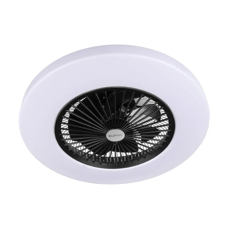 Eurom Ventilateur de plafond LRC - 43 W - Noir