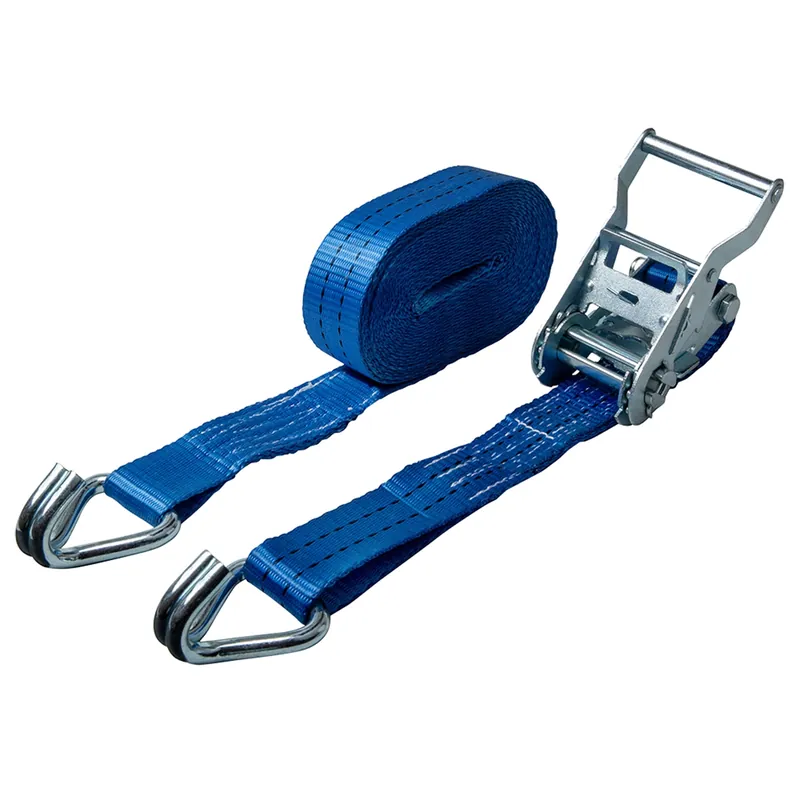 Delta DELTASLING Sangle d‘arrimage avec cliquet - 35 mm x 6 mètres - 1000 daN - Bleu