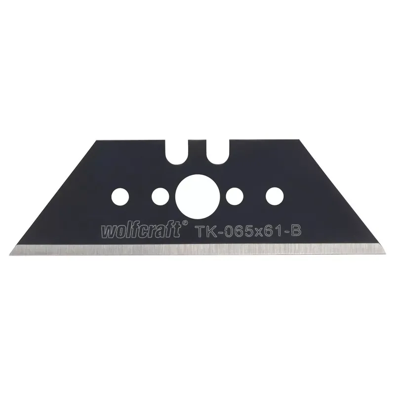 Wolfcraft 4206000 Lames de rechange Trapeze PRO SHARP - 61 x 0,65 mm (5 pièces)