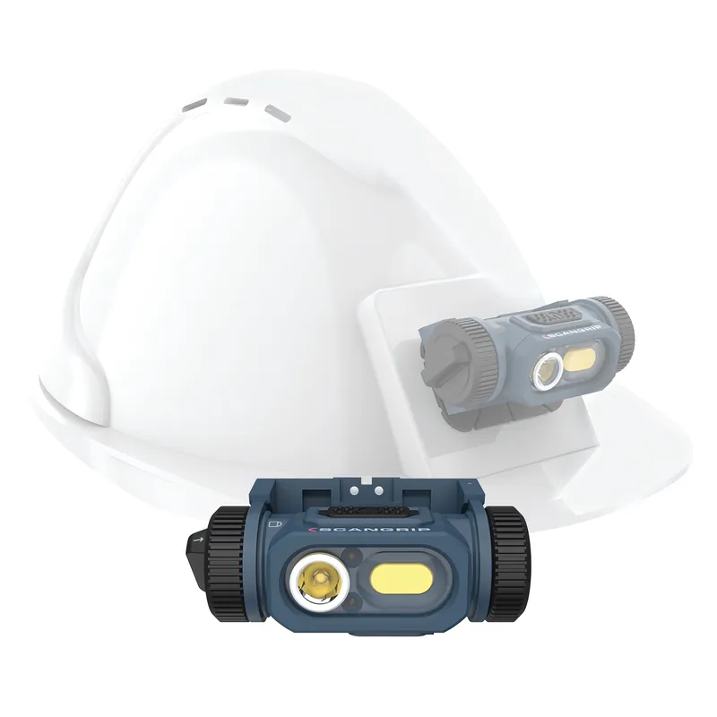 Scangrip Horizon Lampe de travail LED avec capteur pour casques de chantier