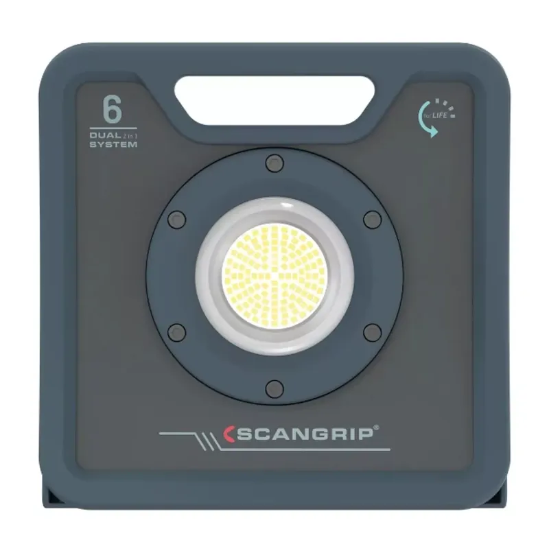 Scangrip Nova 6 C+R lampe LED - 6000 lumens - rechargeable