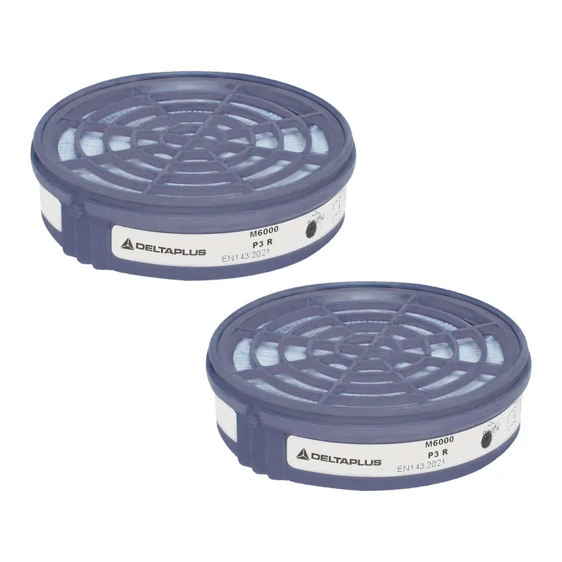 Delta Plus Filtre de protection respiratoire M6000PREP3R - 2 pièces