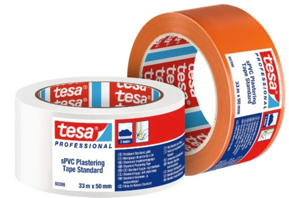 Tesa 60399 Ruban PVC plastifié - 50 mm x 66 m