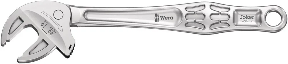 Wera 05020104001 6004 Joker XL Clé à molette auto-ajustable - 19 - 24 mm