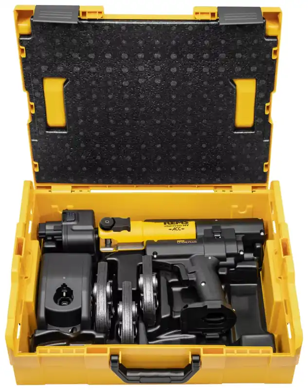 REMS Mini-Press 14V ACC Kit M 15+22+28 L-Boxx