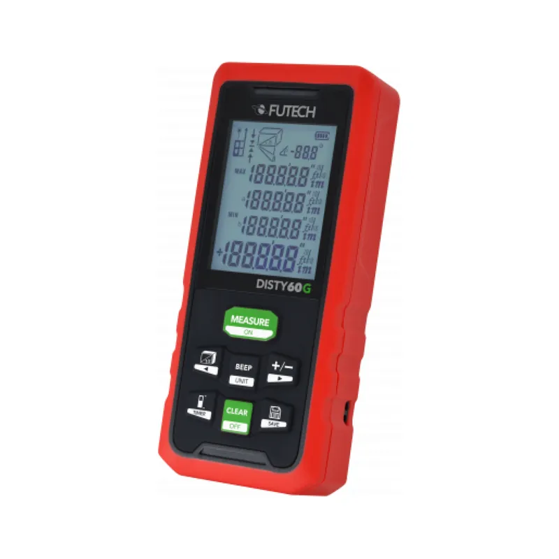 Futech Disty 60 Télémètre - 60 m - vert - IP54