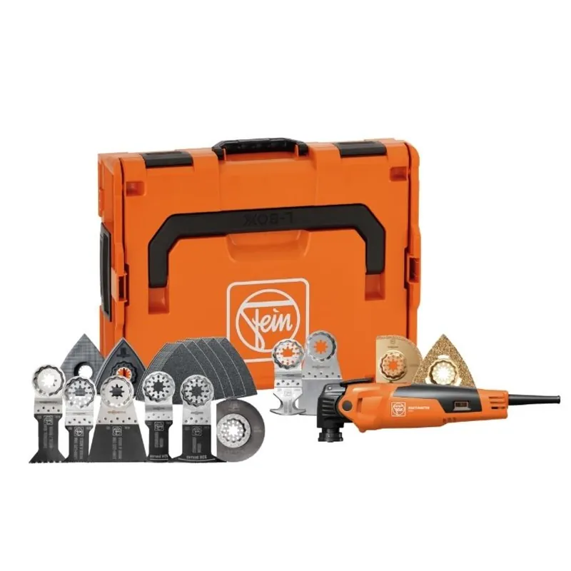Fein MM500 Multimaster Plus Top Multitool in L-Boxx incl. 62-piece accessory set - 350W
