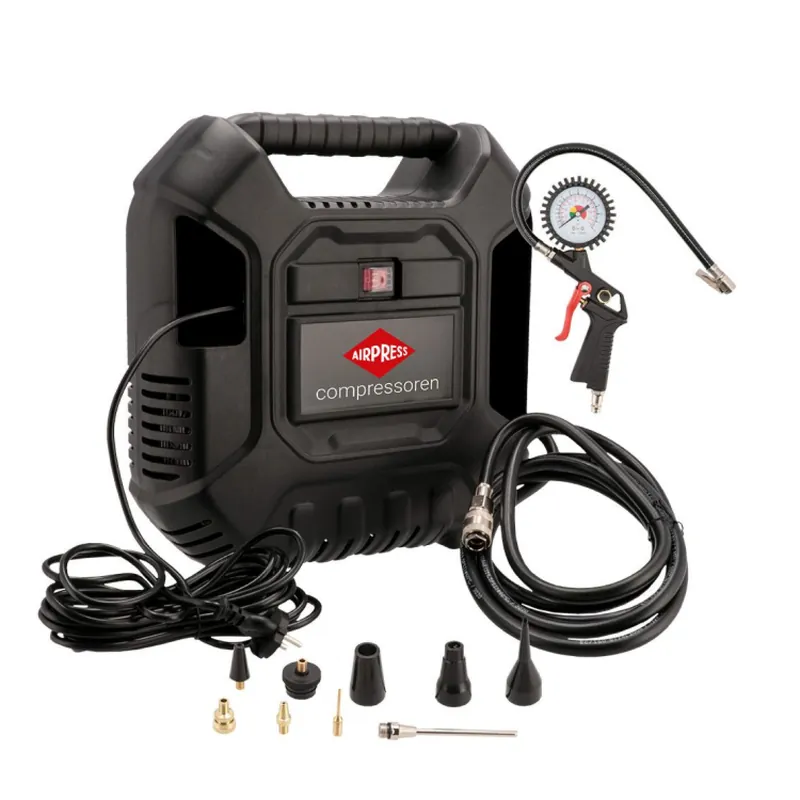 Airpress 36942 Compresseur sans huile HLO 180 8 bars 150 l/min avec accessoires