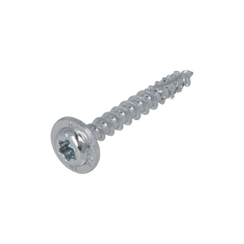 DynaPlus 0286.01.25901 Vis à bois - Tête à collerette - Filetage continu - Intérieur - TX20 - 4,0 x 50 mm (200 pièces)