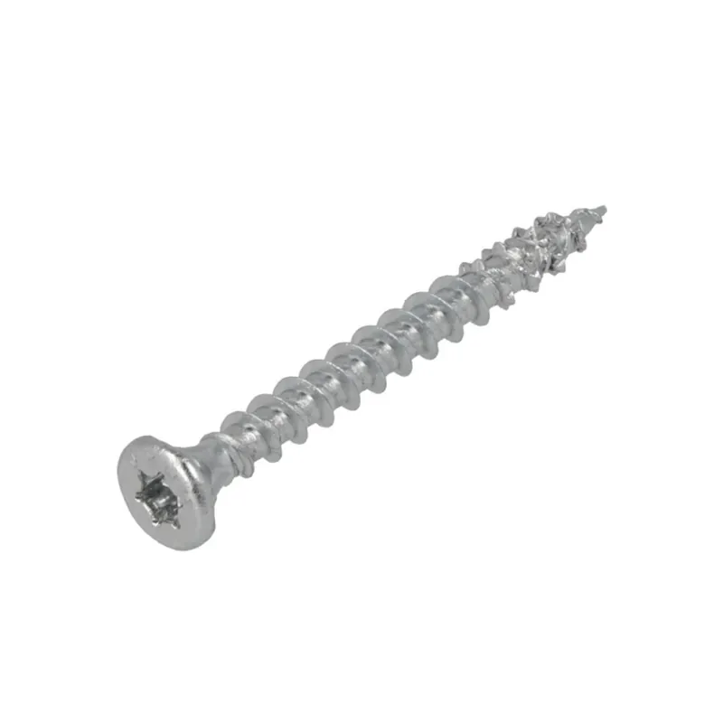 DynaPlus 0281.01.24701 Vis universelle - TX20 - 4,0 x 16 mm - Tête plate - Filetage continu - Zinguée (200 pièces)