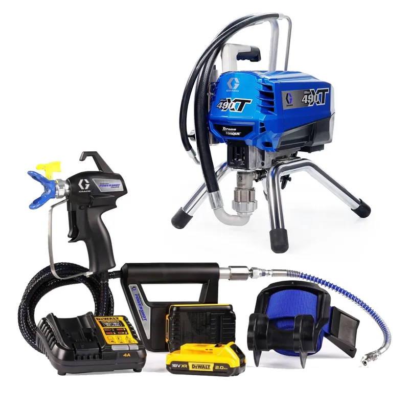 Graco Ultra 490 XT Airless pulvérisateur de peinture, Standard 19D525 avec Powershot