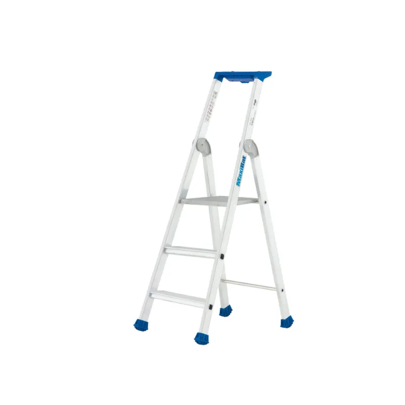 Little Jumbo 1223750103 Maxibat 2375 Escabeau - Simple - Aluminium - 1 x 3 marches - hauteur de travail max. 2,66 m