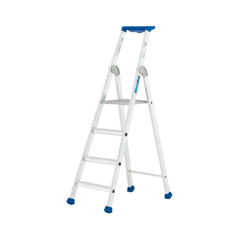 Little Jumbo 1223750104 Maxibat 2375 Échelle - Simple - Aluminium - 1 x 4 marches - hauteur de travail max. 2,89 m