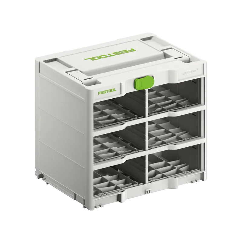 Festool SYS3-RK/6 M 337 Systainer³ Rack pour Systainers³ S 76