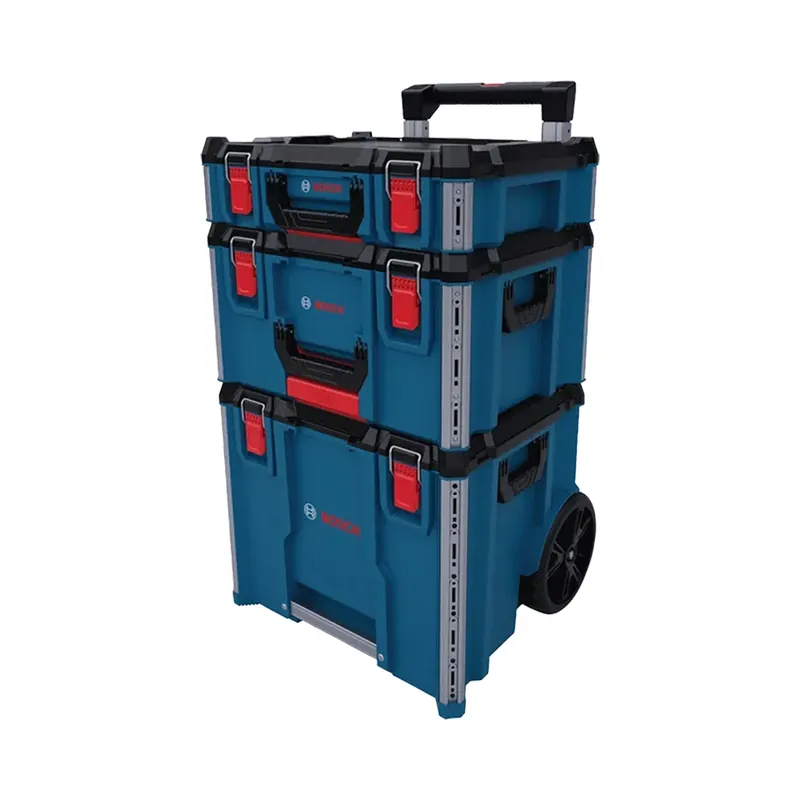 Bosch 1600A037DY Mallette de rangement Trolley L-Boxx Contractor Set 3 Professional
