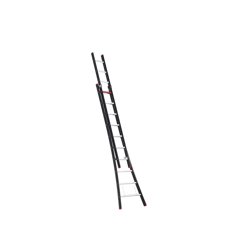 Altrex Nevada NZO 2052 Échelle coulissante courbée - Aluminium - 2 x 10 marches - hauteur de travail max. 6,05 m