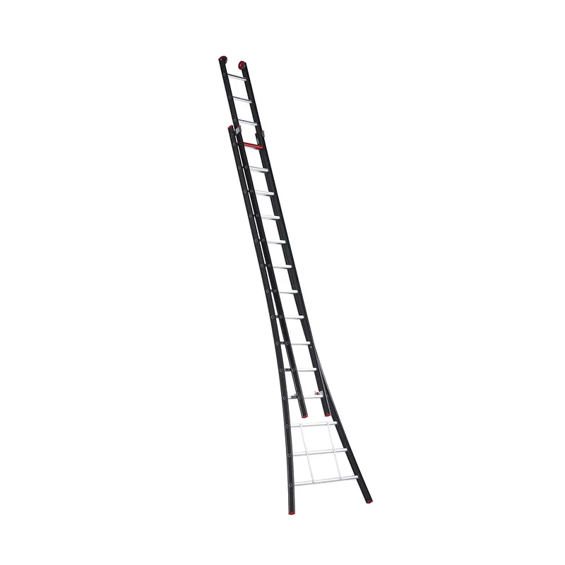 Altrex Nevada NZO 2072 Échelle coulissante courbée - Aluminium - 2 x 14 échelons - hauteur de travail max. 7,95 m