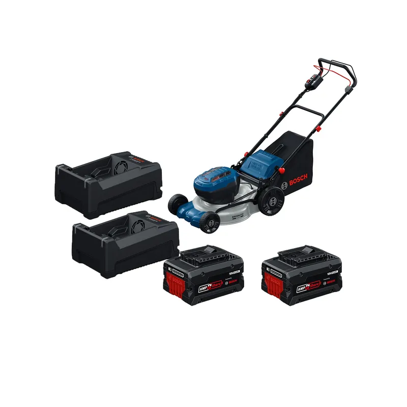 Bosch GRA18V2-46SP 36 V (2x 18 V) kit tondeuse à gazon sans fil (2x 5,5 Ah) - 46 cm