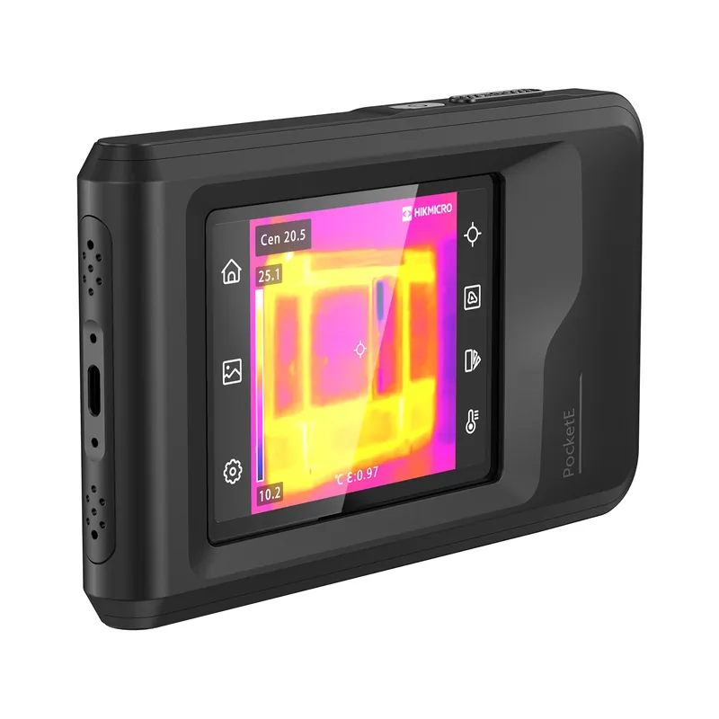 HIKMICRO PocketE Caméra thermique -20 °C à 150 °C - 96 x 96 px - 4 Go - IP54