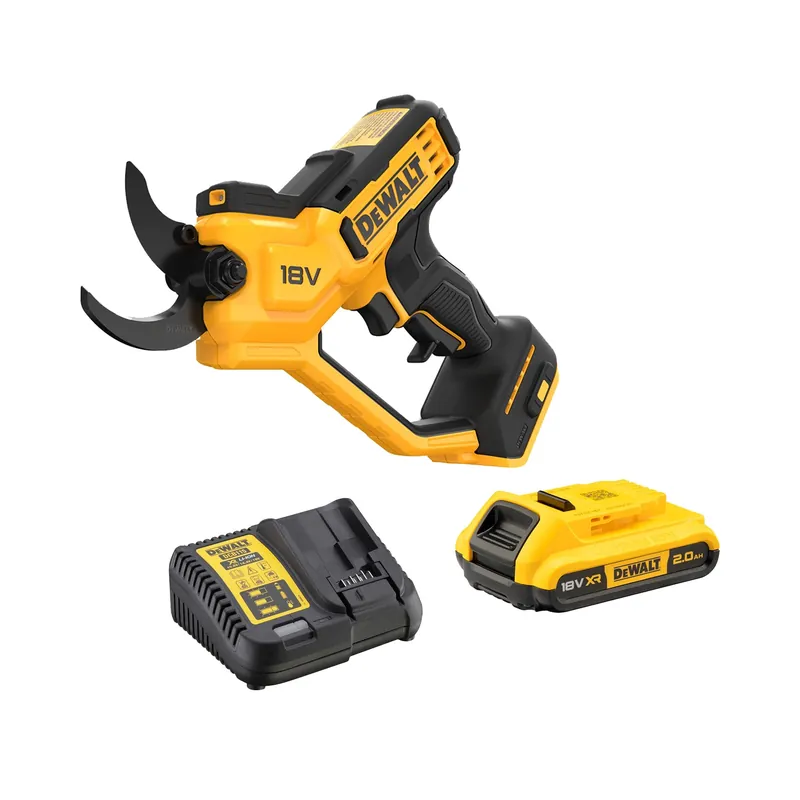 DeWALT DCMPP568D1-QW Kit sécateur à batterie Li-ion 18 V (1 batterie 2,0 Ah)