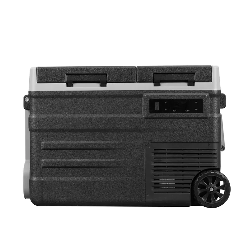 Steamy-E SECUD45 Glacière électrique à compresseur à double zone sur roulettes - 41 L