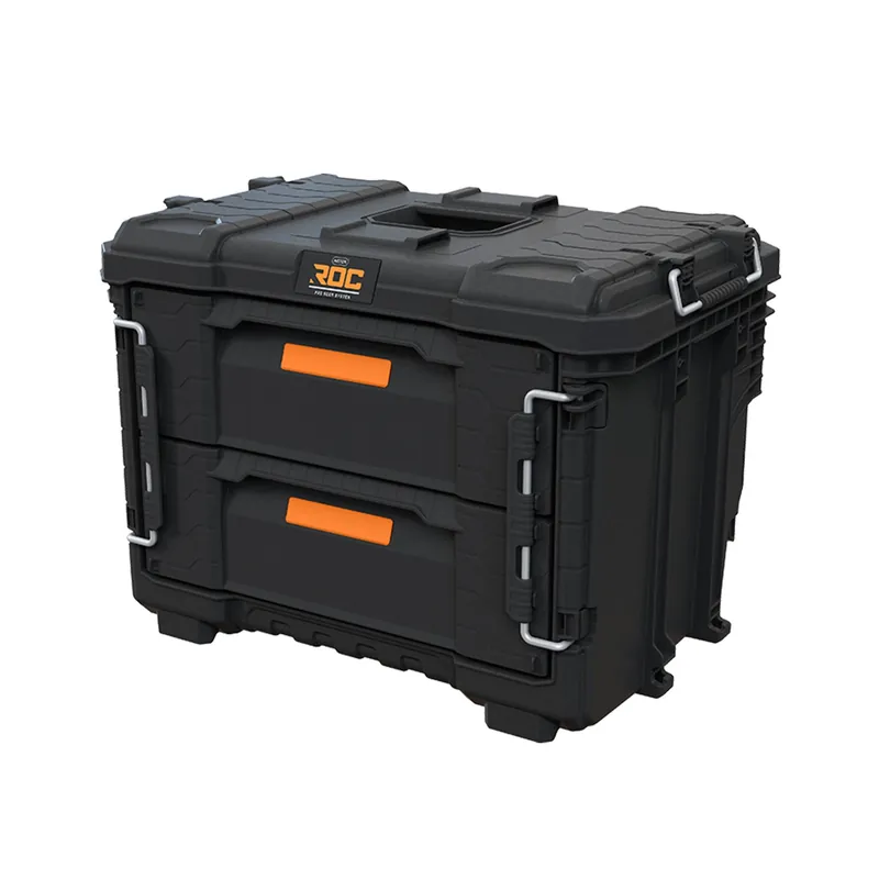Keter 259841 ROC Pro Gear Coffre de rangement avec 2 tiroirs