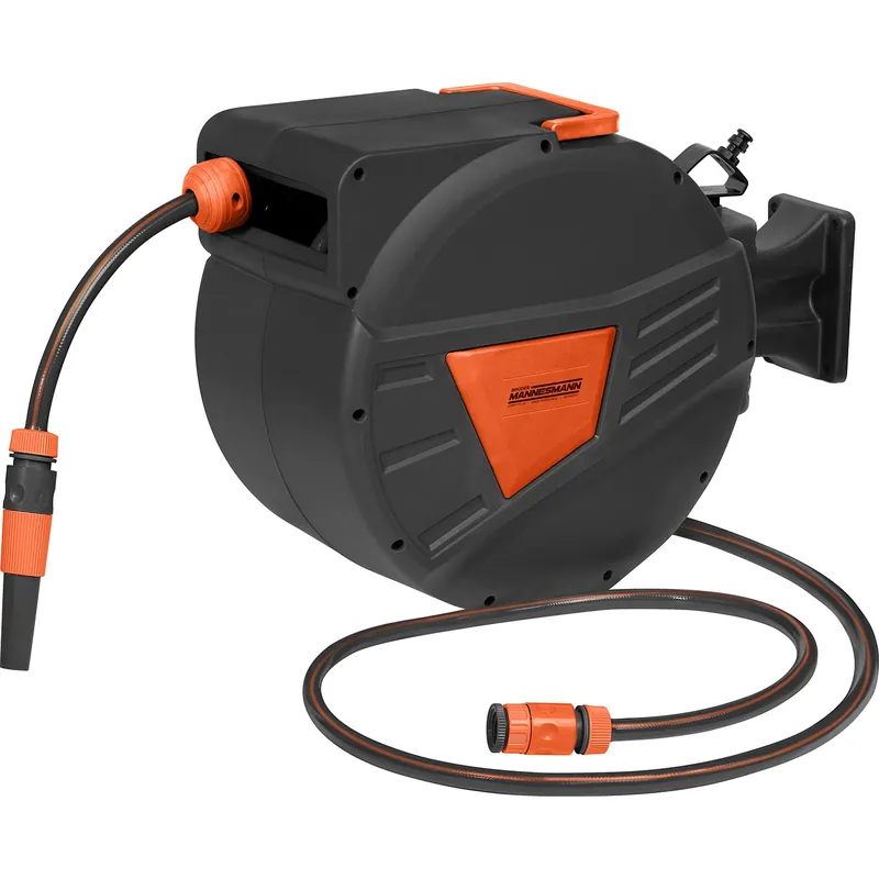 Brüder Mannesmann 62117 Enrouleur de tuyau d‘air - 20 m