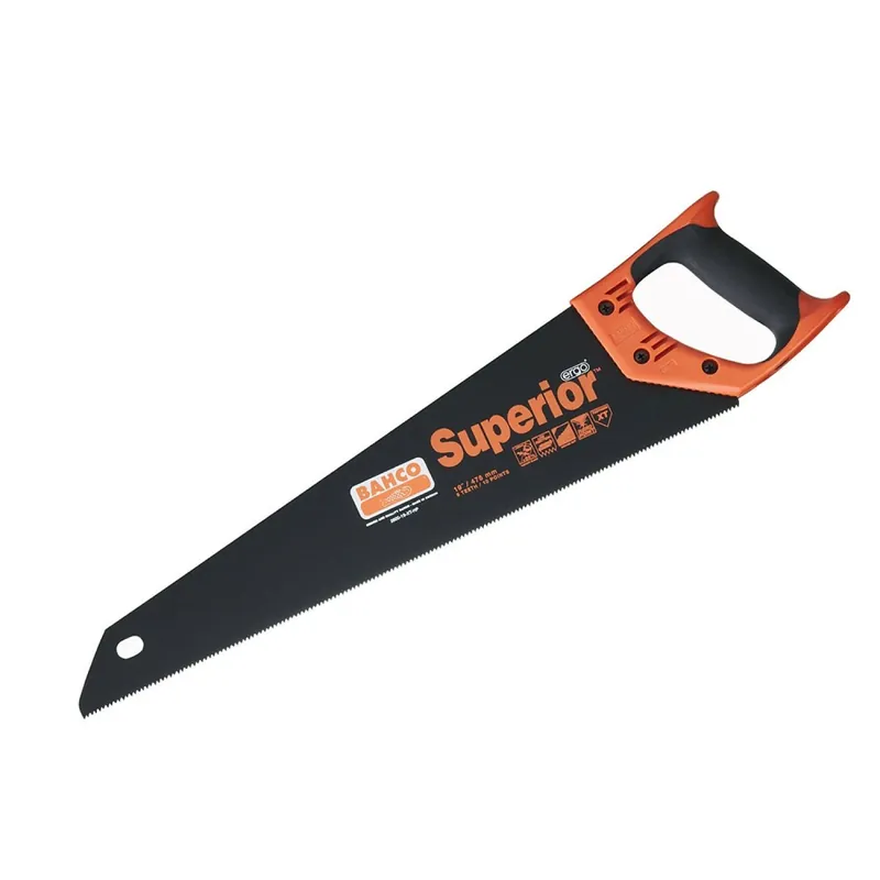 Bahco 2600-22-XT-HP - Scie égoïne Superior ERGO pour plâtre et panneaux à base de bois