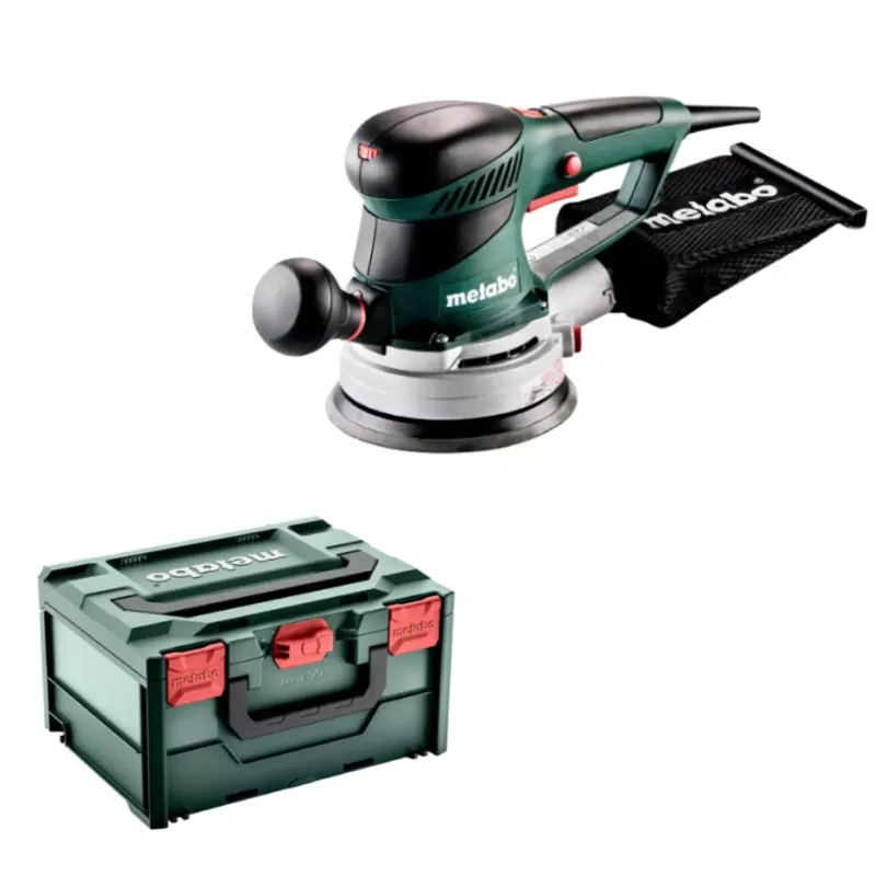 Metabo SXE 450 TurboTec Pro Pack Ponceuse excentrique dans MetaBox - 350W - 150mm - variable