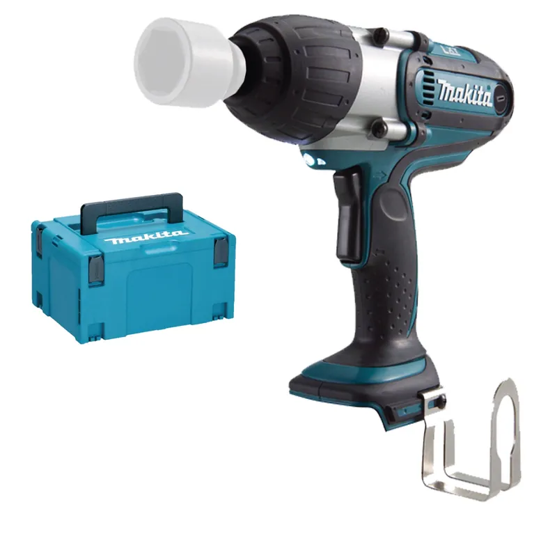 Boulonneuse à chocs sans-fil Makita DTW450ZJ - 18V Li-ion - MAKPAC - 440 Nm - 1/2" - Machine seule