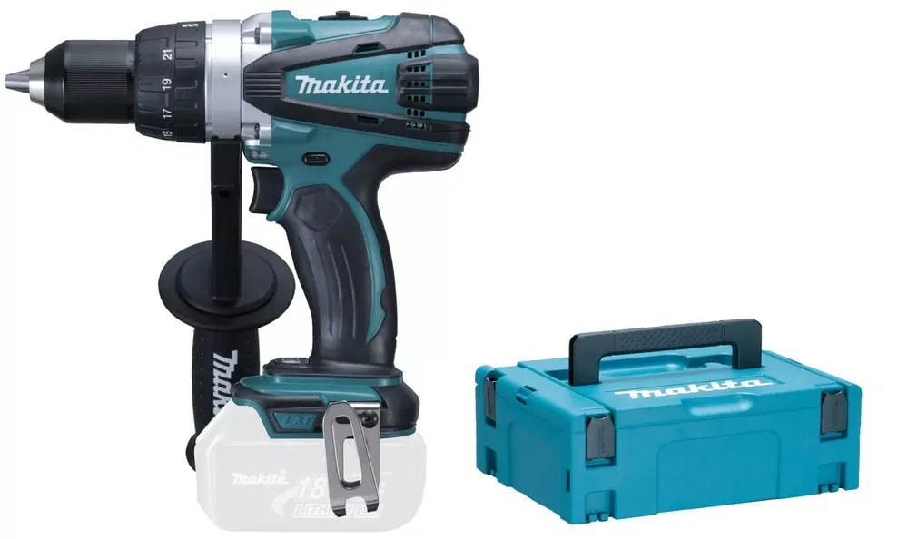 Perceuse visseuse sans-fil Makita DDF458ZJ - 18V Li-ion - MAKPAC - 91 Nm - Machine seule