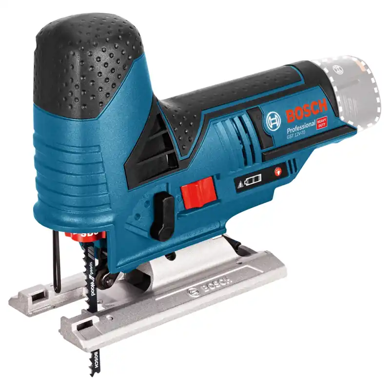 Bosch 06015A1001 - Scie sauteuse sans fil GST 12V-70 C&G (machine seule)