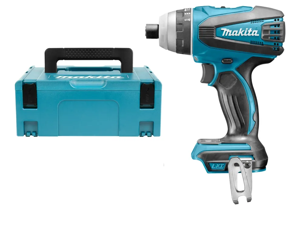 Perceuse visseuse sans-fil hybride Makita DTP141ZJ - 18V Li-ion -MAKPAC - Brushless - 150 Nm - Machine seule