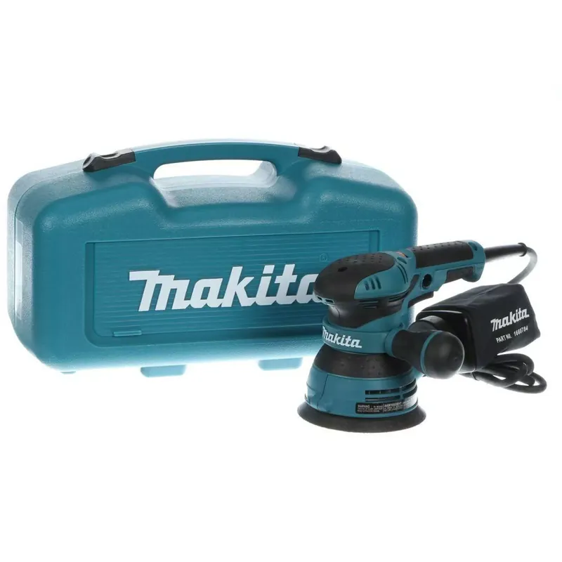 Makita BO5041K - Ponceuse excentrique dans coffret - 300W - 125 mm - Variable