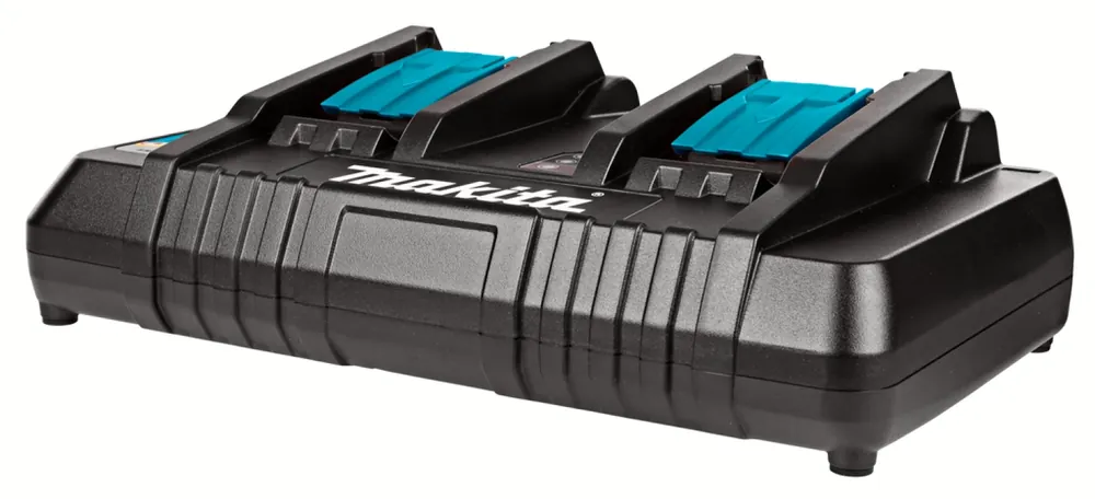 Makita DC18RD - Chargeur rapide double - 14,4 à 18 V Li-ion