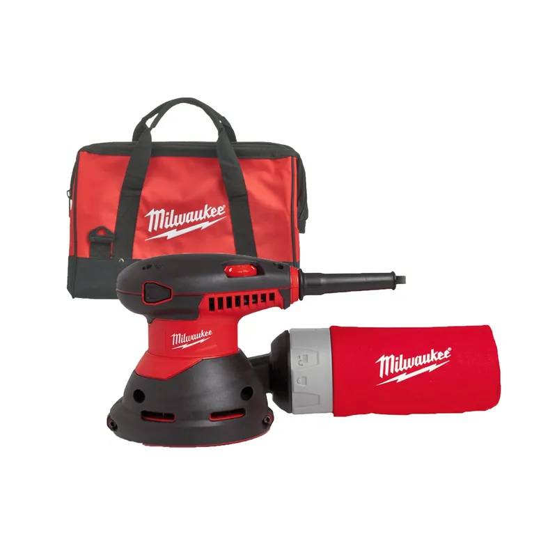 Milwaukee ROS 125 - Ponceuse excentrique dans étui - 300W - 125mm - variable